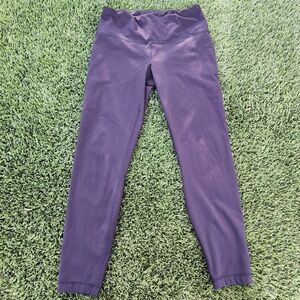 Yogalicious Lux Black Leggings Size Medium Soft Ankle Lenght